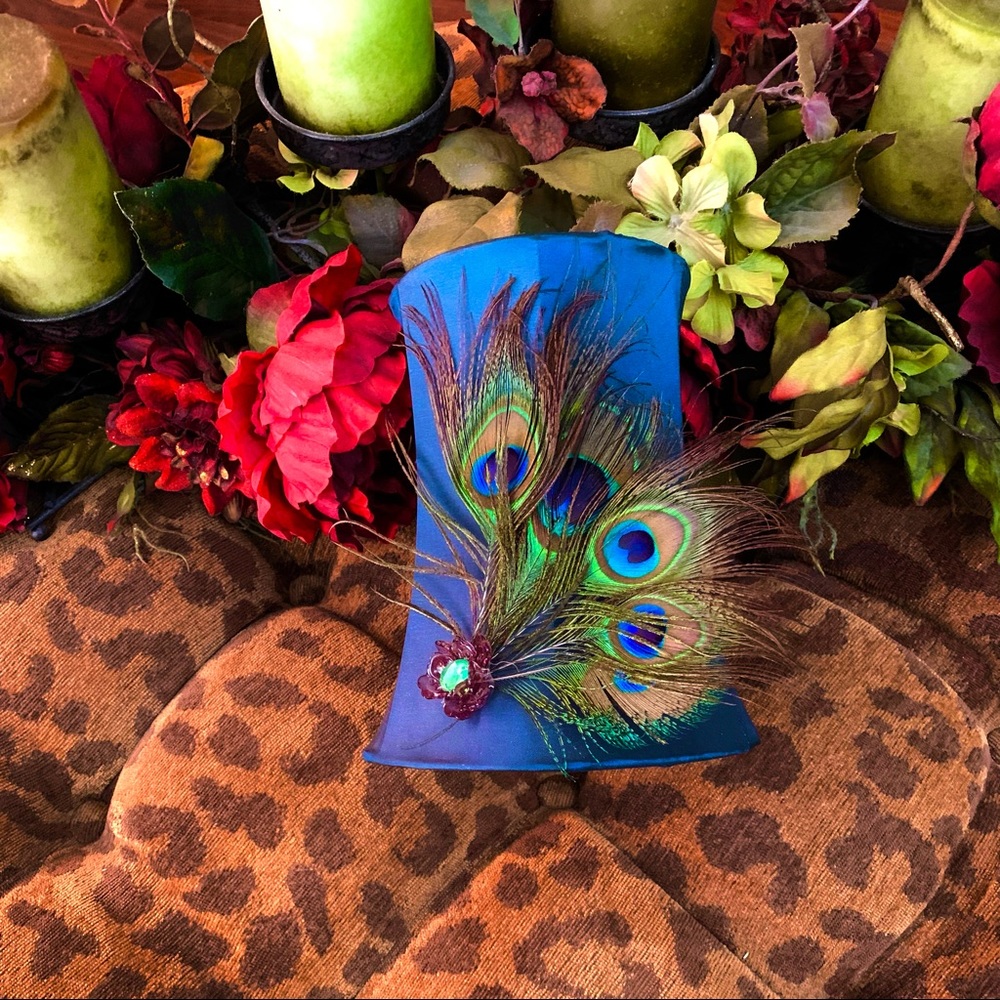 Peacock Feather Lampshade